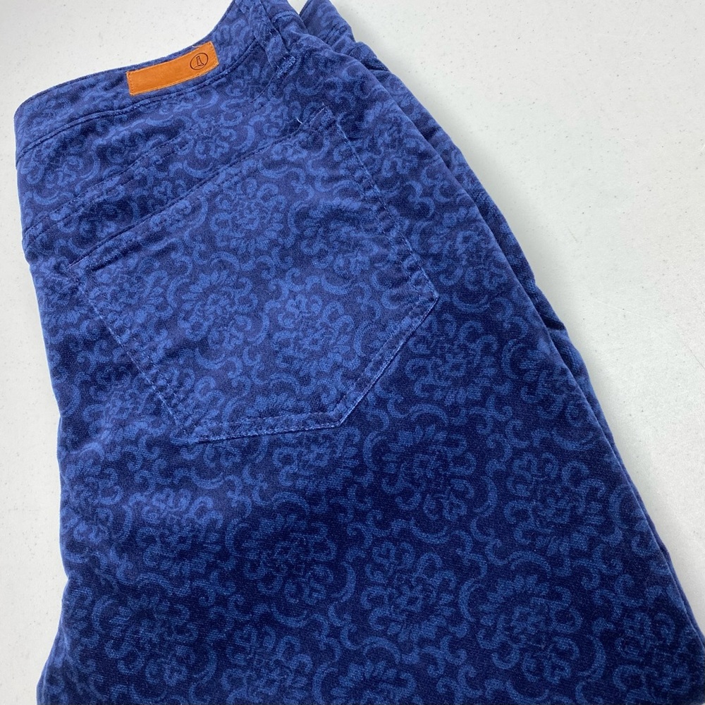Lands End BLU Patterned Velvet, 12/34 Fall Sale
